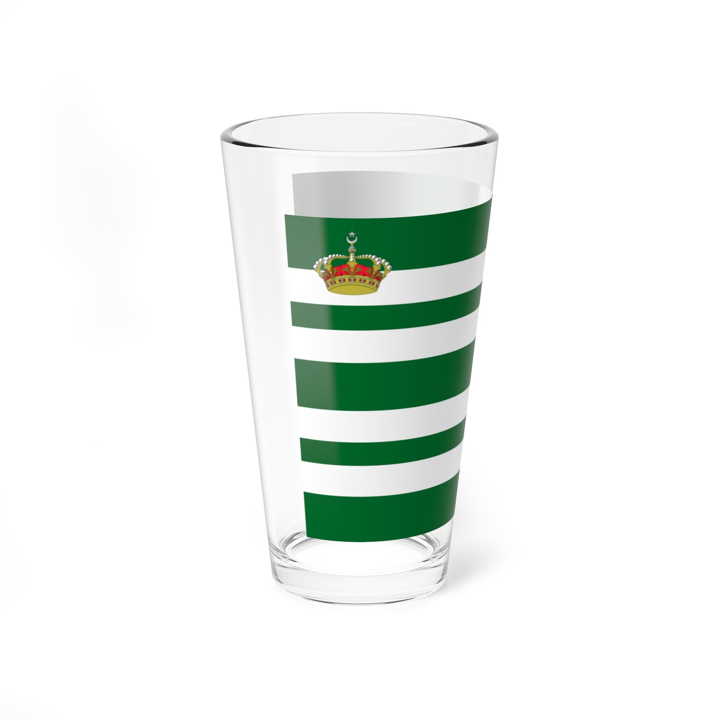 Air Force rank flag of the King of the Kingdom of Egypt (Egypt) Pint Glass 16oz