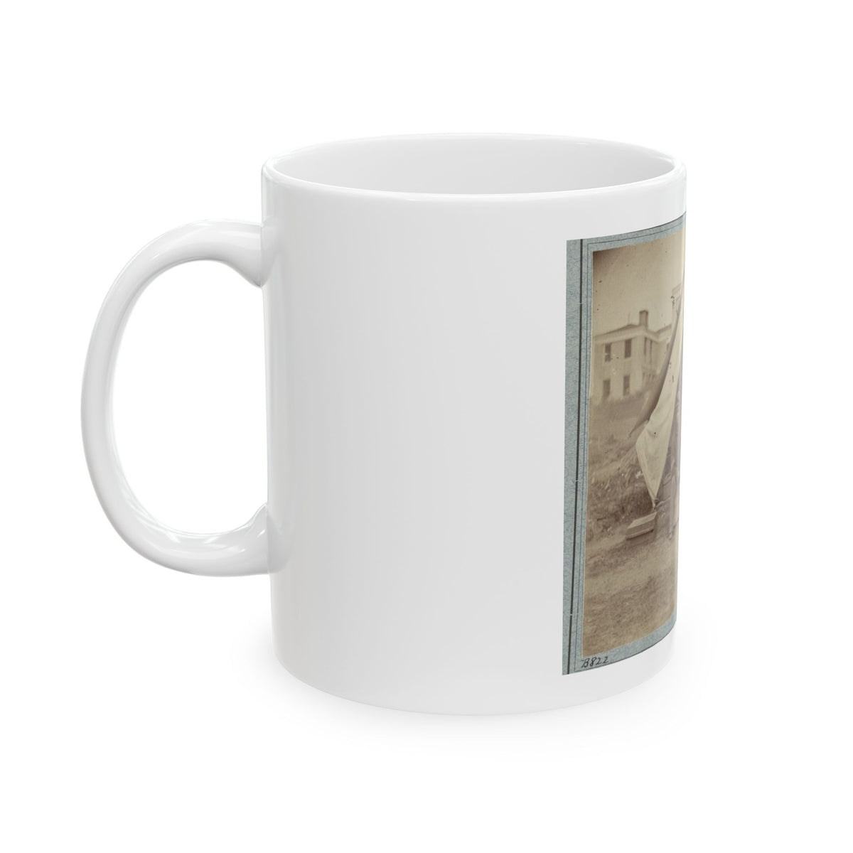 22d New York State Militia Near Harpers Ferry, Va., 1861 I.E.1862 004 (U.S. Civil War) White Coffee Mug