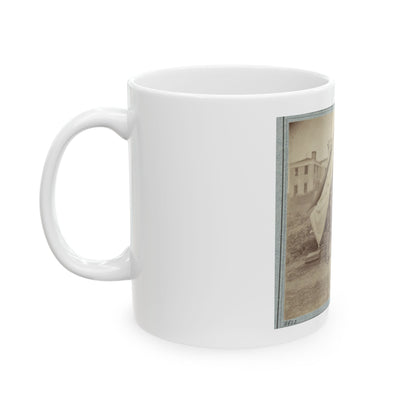 22d New York State Militia Near Harpers Ferry, Va., 1861 I.E.1862 004 (U.S. Civil War) White Coffee Mug
