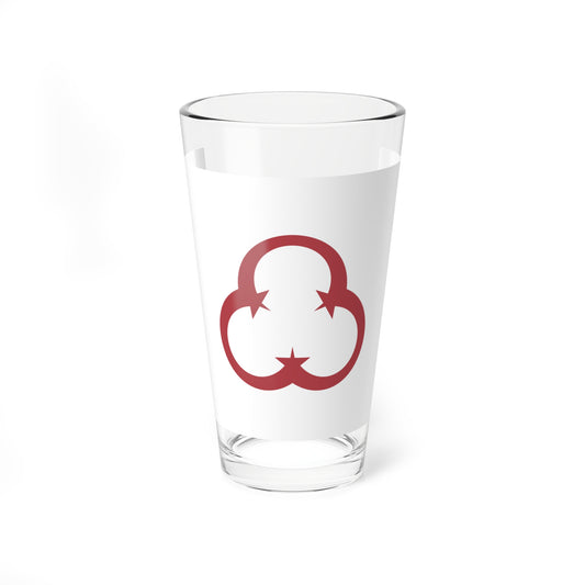 Flag of Oiso Kanagawa (Japan) Pint Glass 16oz