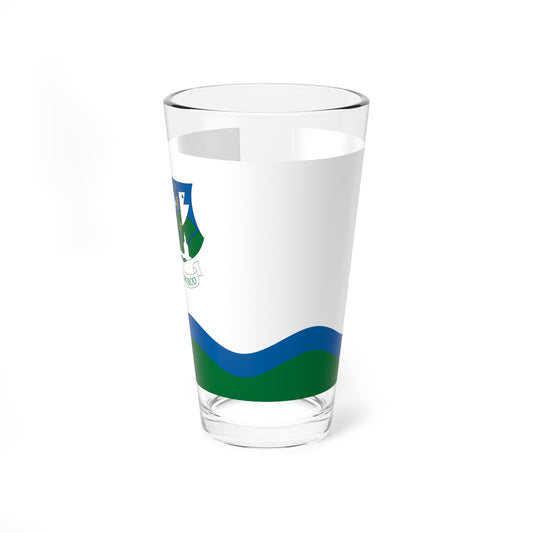 Flag of Monyorod (Hungary) Pint Glass 16oz