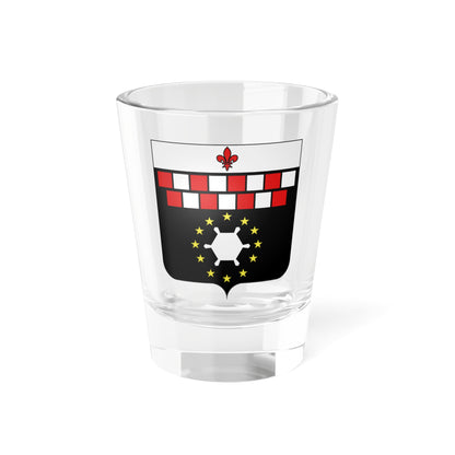 Héraldique Ville BE Charleroi (Belgium) (Coat of Arms) Shot Glass 1.5oz