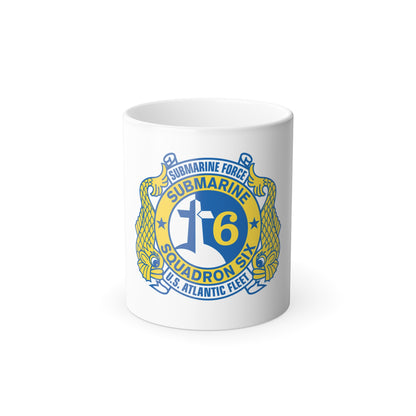 Submarine Force US Atlantic Fleet (U.S. Navy) Color Changing Mug 11oz