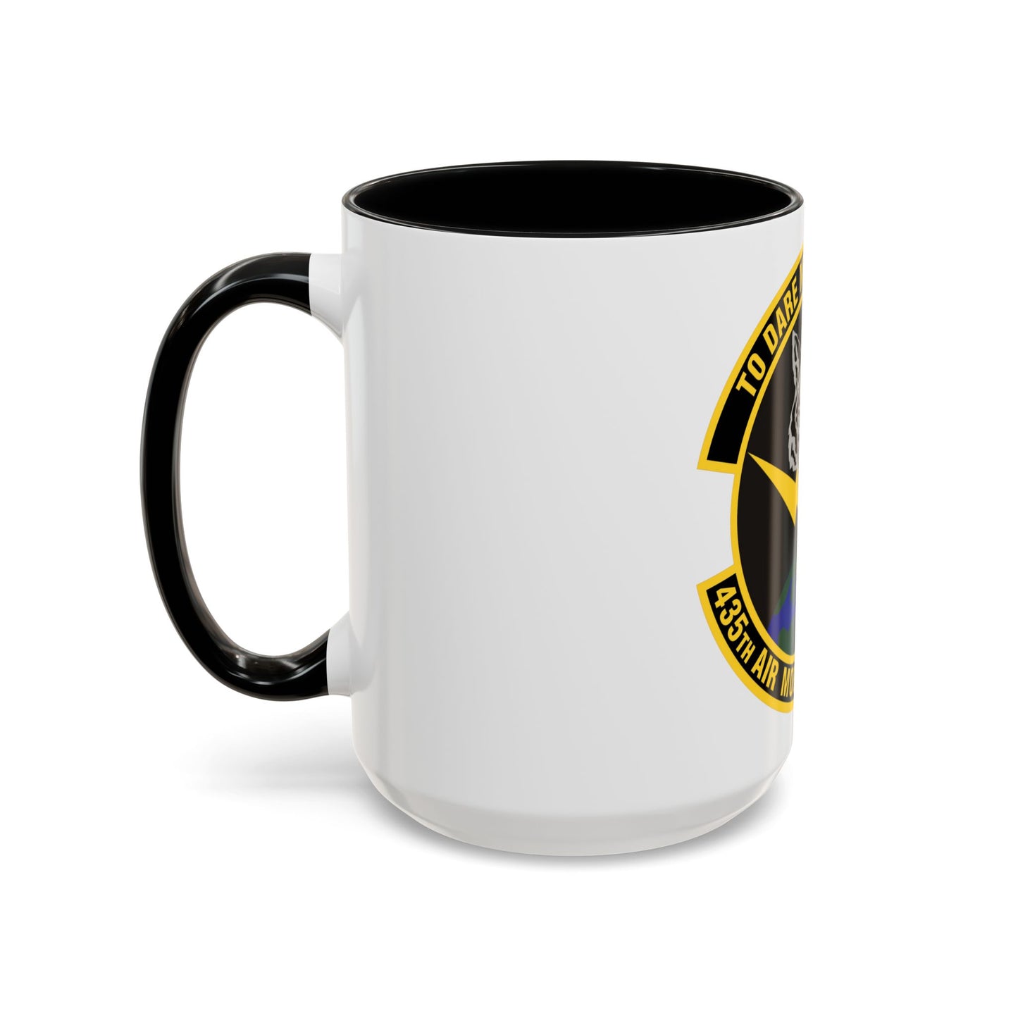 435th Air Mobility Squadron (U.S. Air Force) Accent Coffee Mug