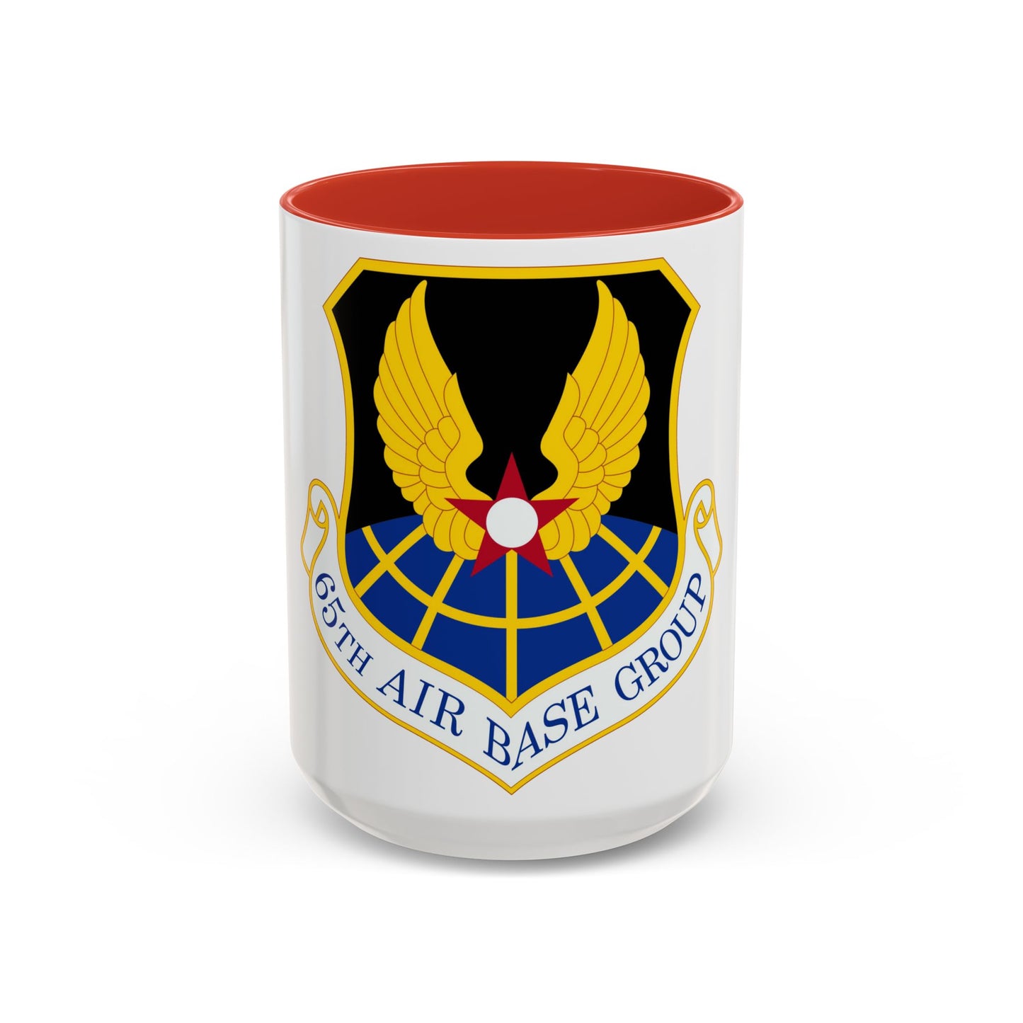 65 Air Base Group USAFE (U.S. Air Force) Accent Coffee Mug