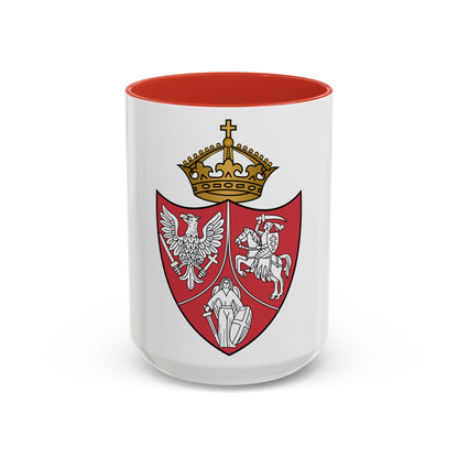 Coat of arms of the January Uprising - Accent Coffee Mug