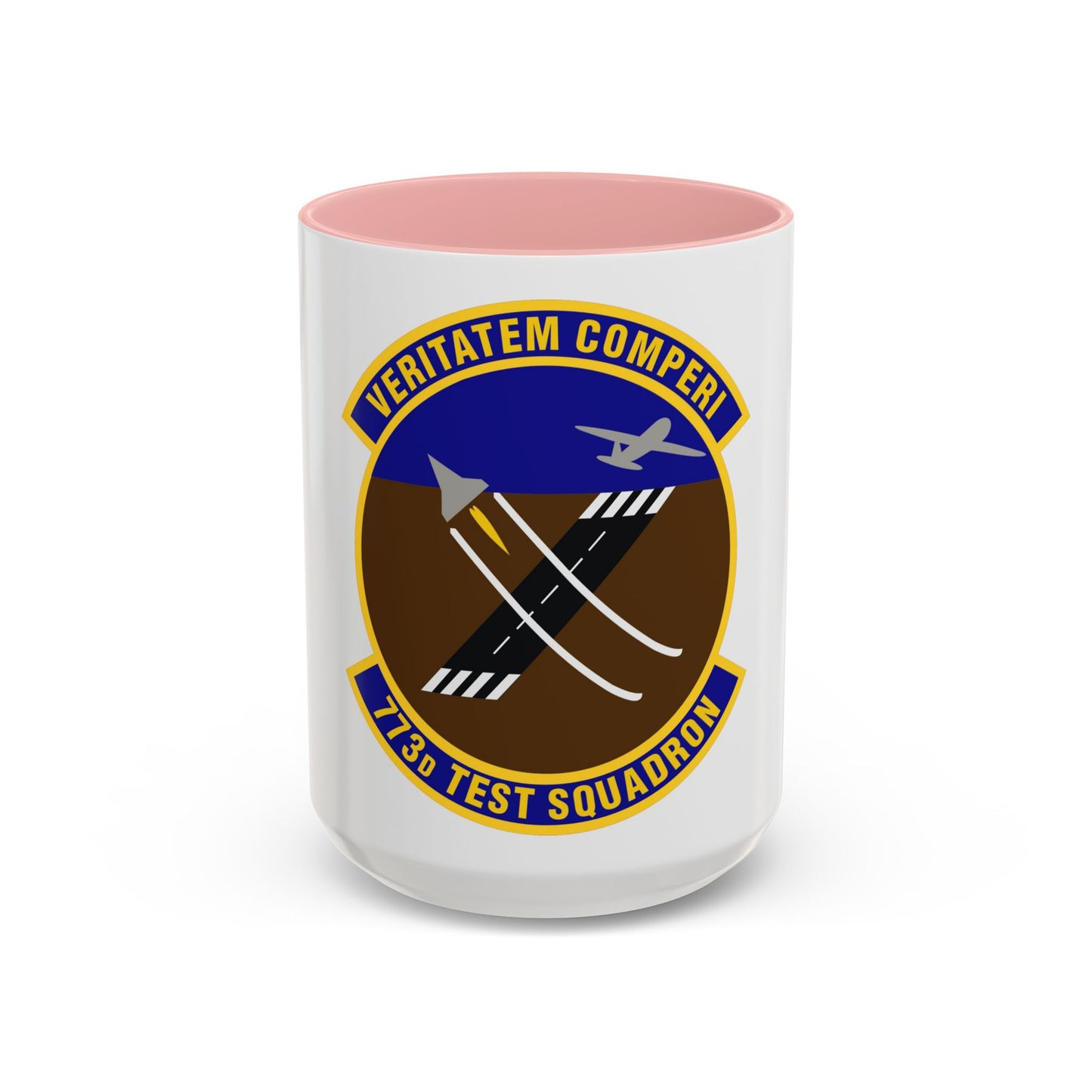 773 Test Squadron AFMC (U.S. Air Force) Accent Coffee Mug