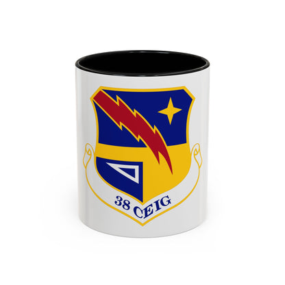 38th Cyberspace Engineering Installation Group (U.S. Air Force) Accent Coffee Mug