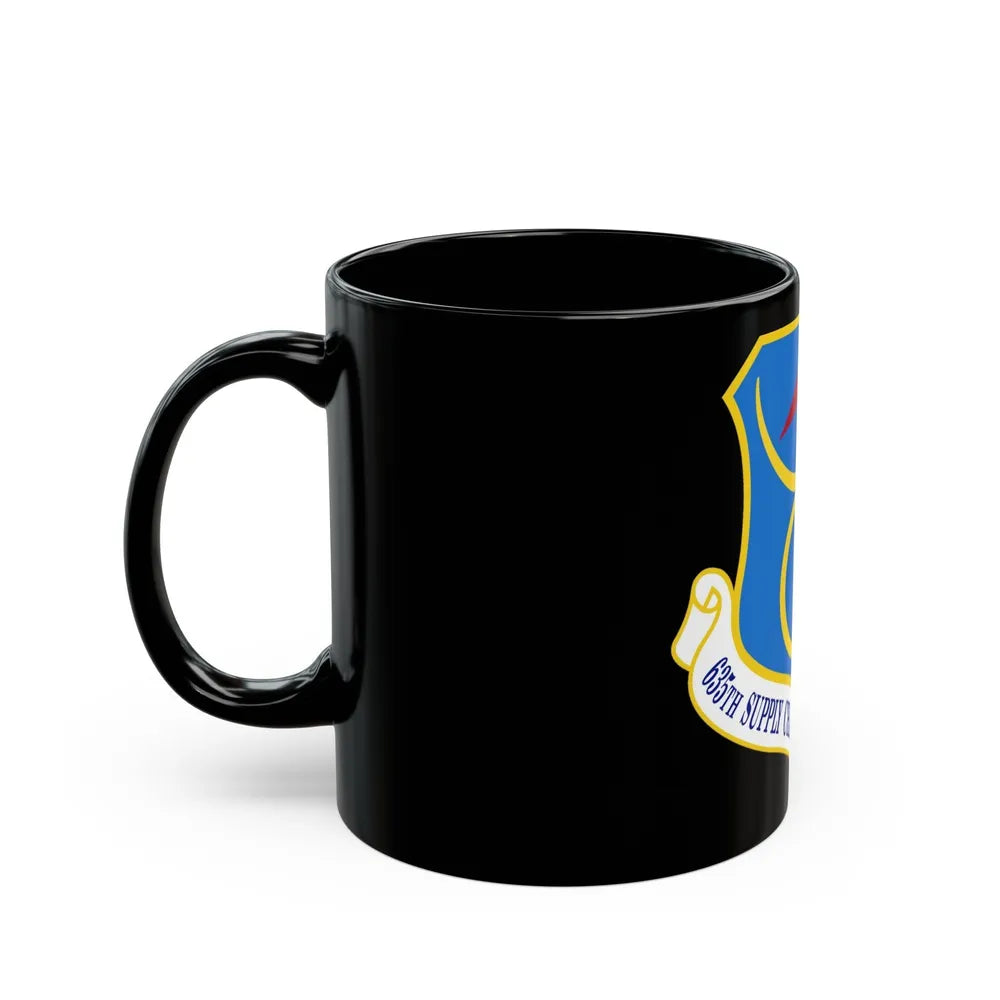 635th Supply Chain Operations Group (U.S. Air Force) Black Coffee Mug-Go Mug Yourself