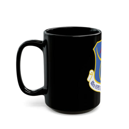 635th Supply Chain Operations Wing (U.S. Air Force) Black Coffee Mug-Go Mug Yourself