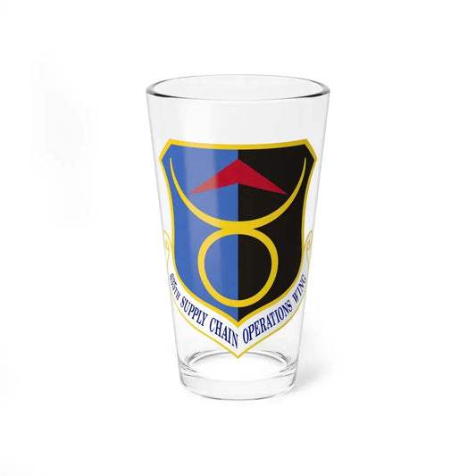 635th Supply Chain Operations Wing (U.S. Air Force) Pint Glass 16oz 16oz - Go Mug Yourself