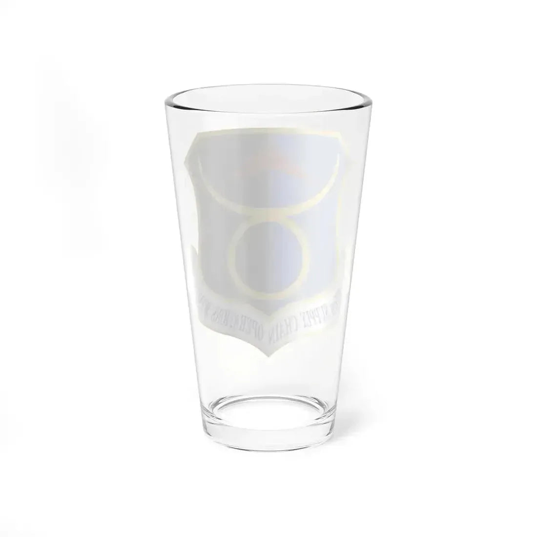 635th Supply Chain Operations Wing (U.S. Air Force) Pint Glass 16oz - Go Mug Yourself