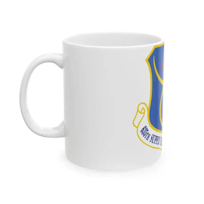 635th Supply Chain Operations Wing (U.S. Air Force) White Coffee Mug - Go Mug Yourself