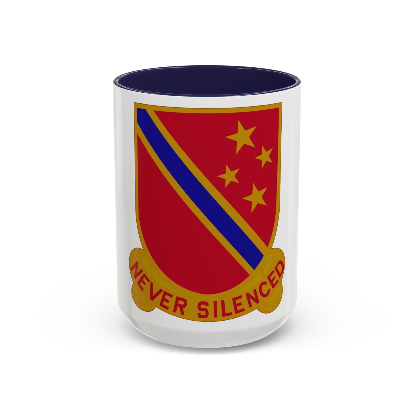 636th Field Artillery Battalion (U.S. Army) Accent Coffee Mug