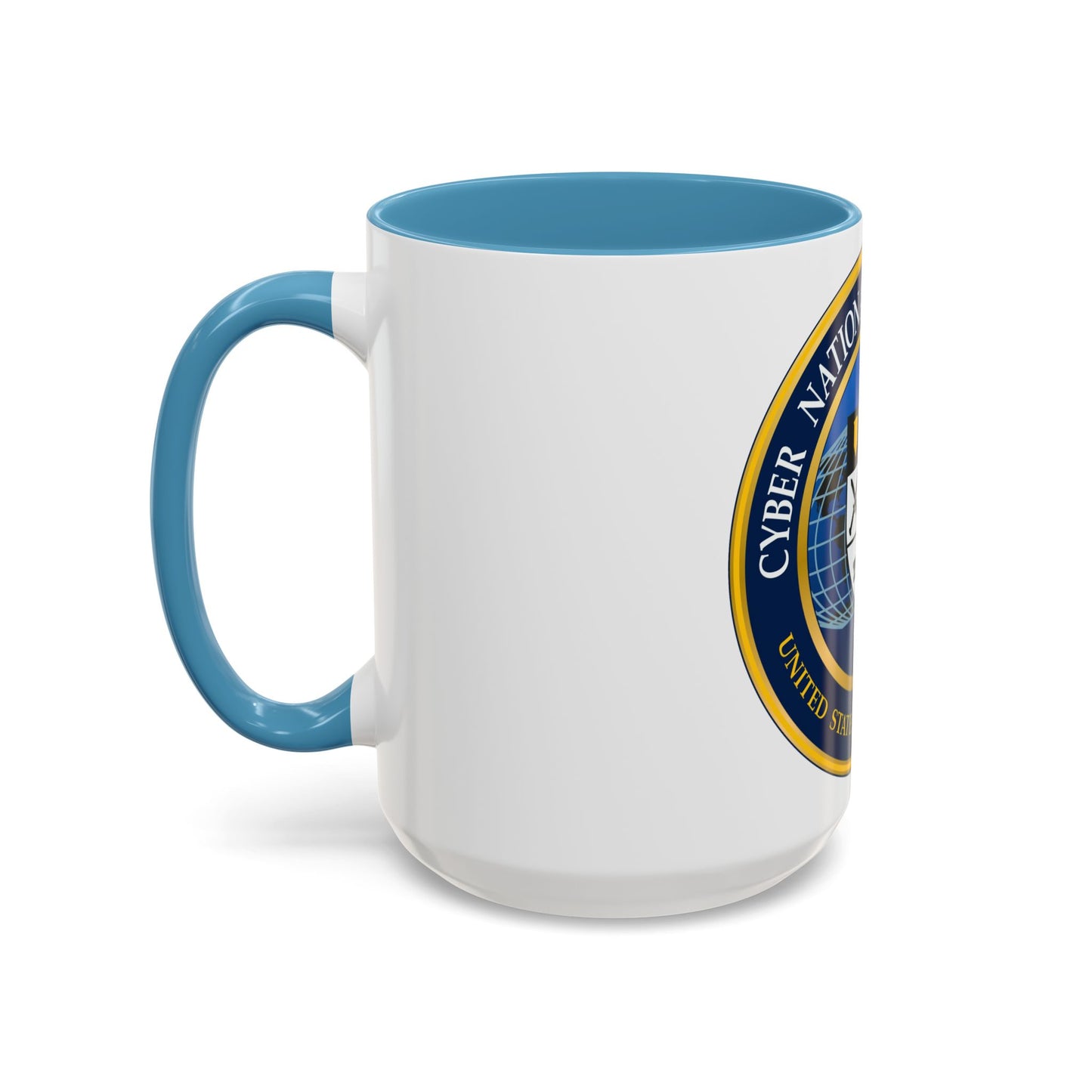 Cyber National Mission Force (U.S. Army) Accent Coffee Mug