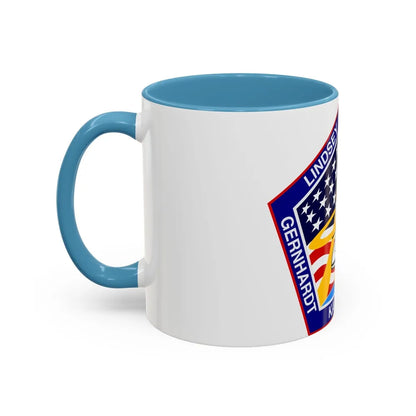 STS 104 (NASA) Accent Coffee Mug-Go Mug Yourself