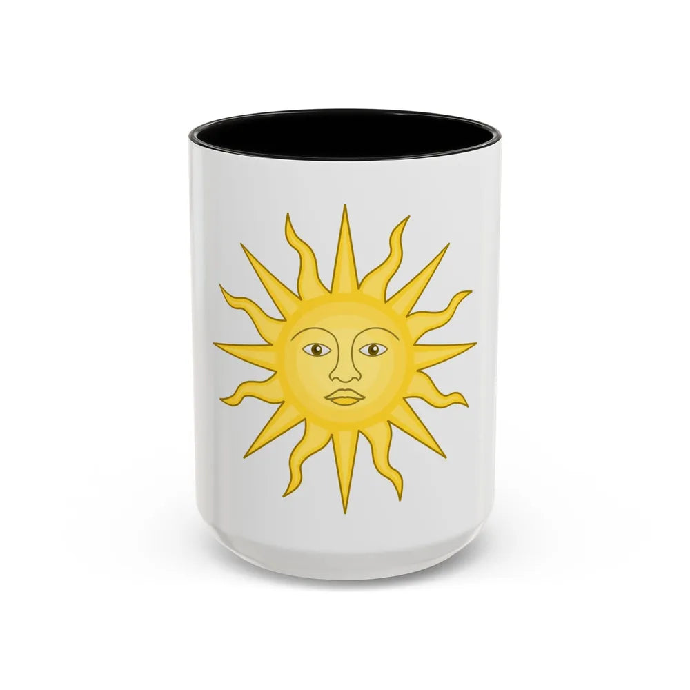 Sun of York - Accent Coffee Mug-15oz-Black-Go Mug Yourself