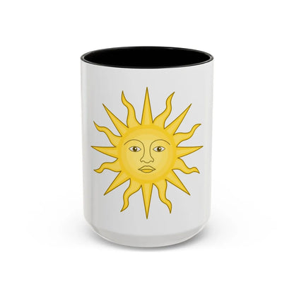 Sun of York - Accent Coffee Mug-15oz-Black-Go Mug Yourself