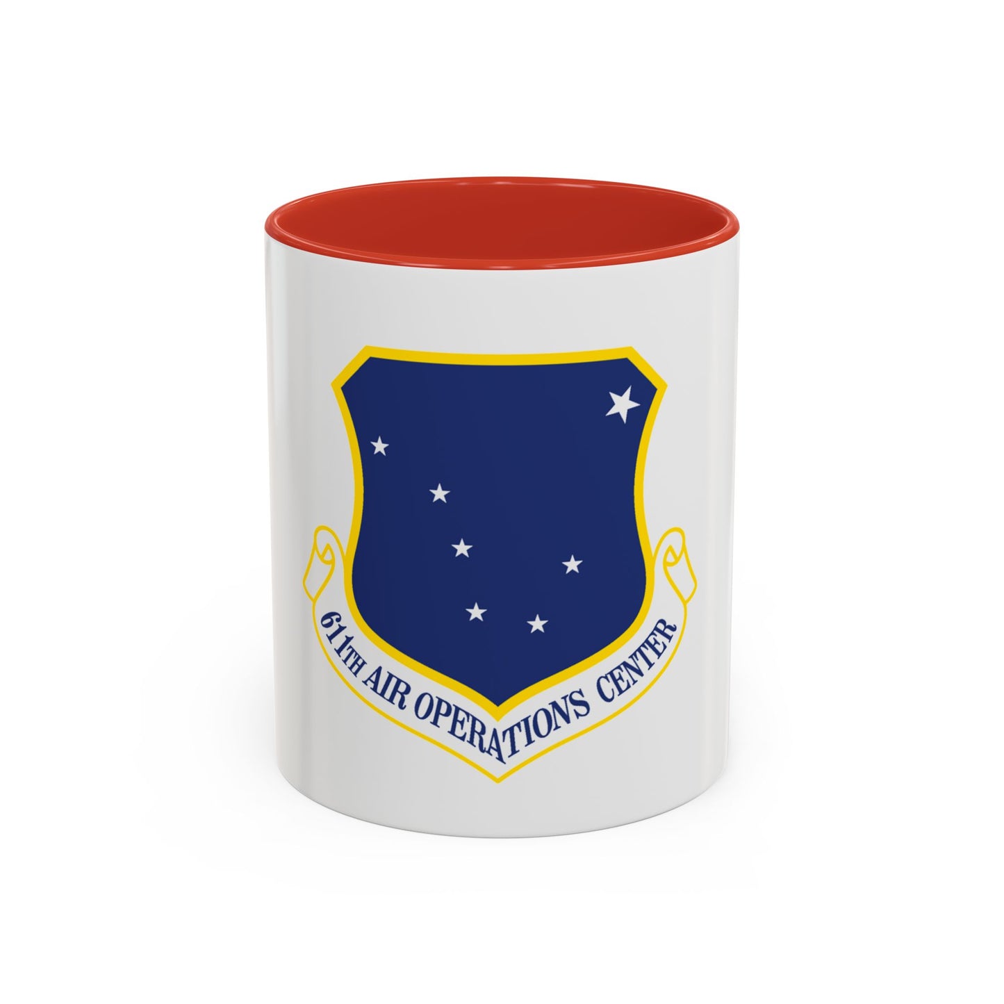 611th AOC (U.S. Air Force) Accent Coffee Mug