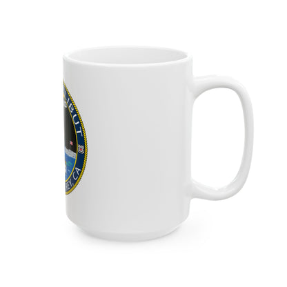 USCG Halibut Marina Del Ray CA (U.S. Coast Guard) White Coffee Mug