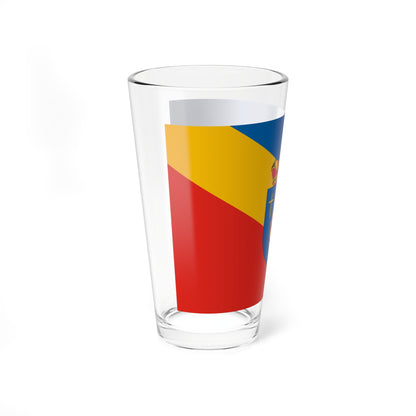 Flag of Hercegszanto (Hungary) Pint Glass 16oz