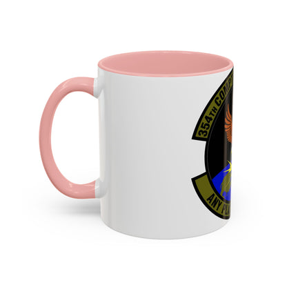 Tasse à café décorative du 354e Escadron de contrôleur (US Air Force)