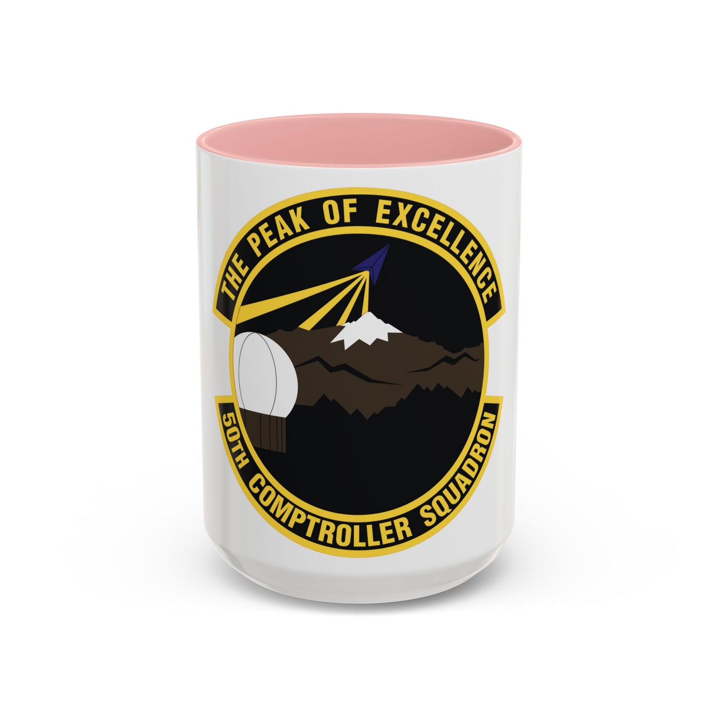 50th Comptroller Squadron (U.S. Air Force) Accent Coffee Mug