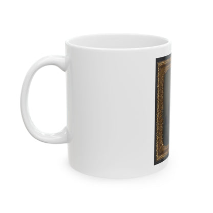 Sergeant B. F. Smith Of Company B, 52nd Virginia Infantry Regiment, And Company F, 1st Virginia Cavalry Regiment (U.S. Civil War) White Coffee Mug