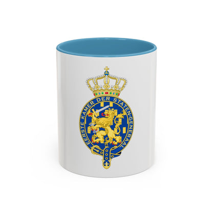Coat of arms of the Eerste Kamer - Accent Coffee Mug