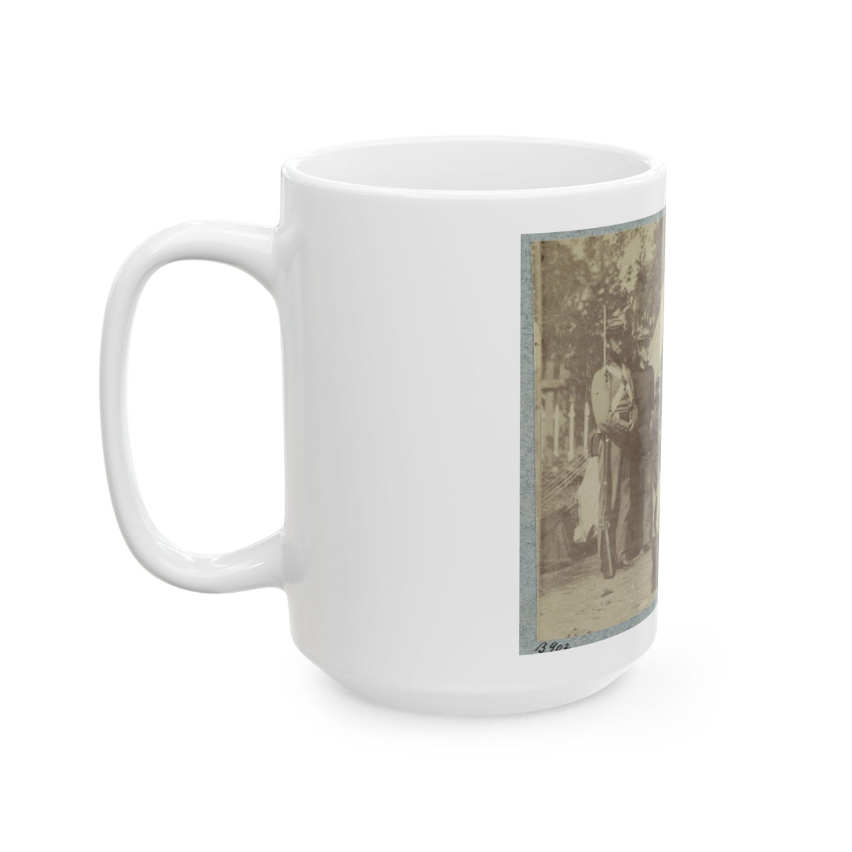 7th N.Y. State Militia, Camp Cameron, D.C., 1861 001 (U.S. Civil War) White Coffee Mug