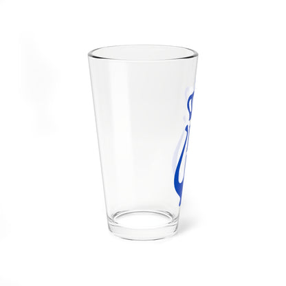 Emblem for the Princes Music Corps Denmark (Denmark) (Coat of Arms) Pint Glass 16oz