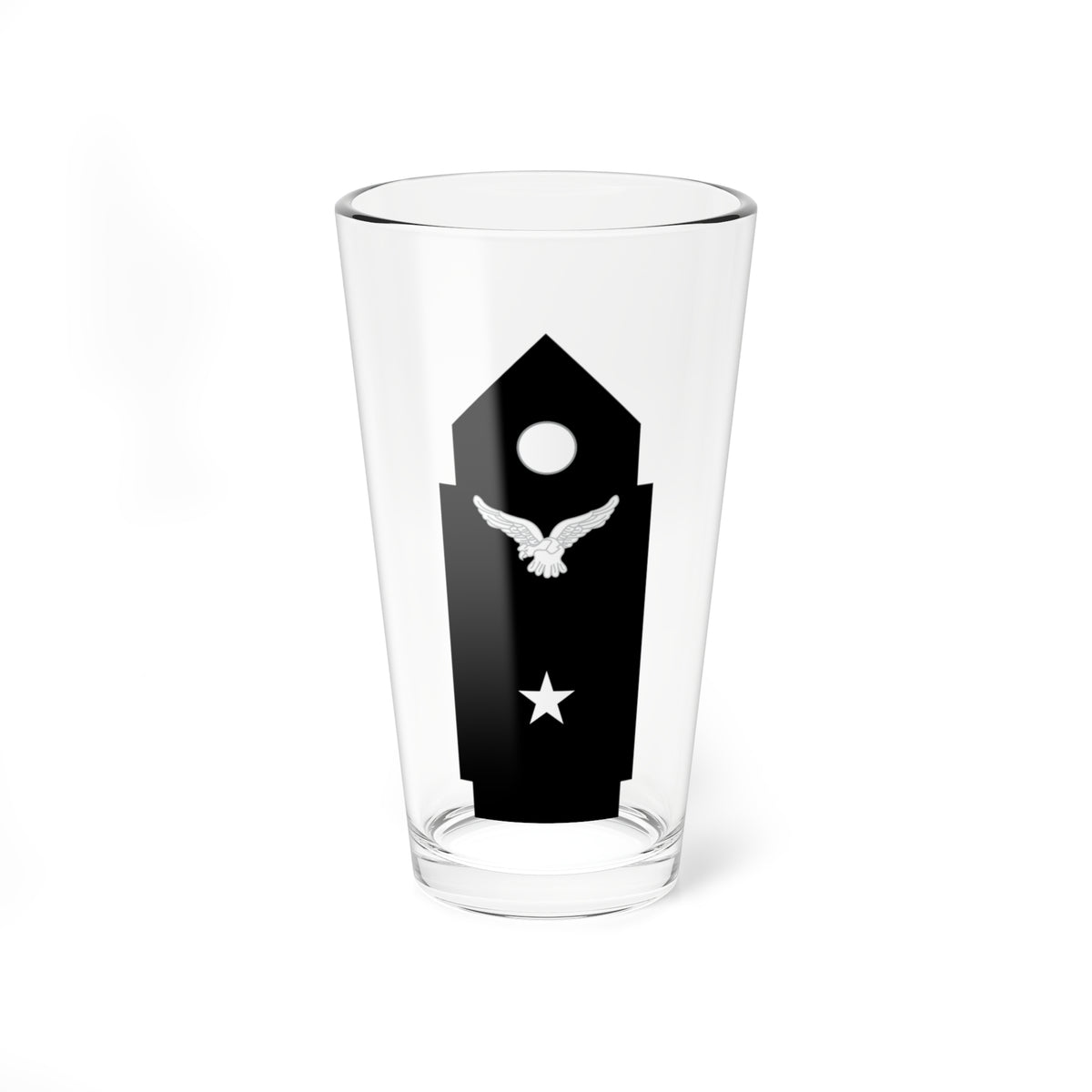 SS.OO.4.  COM   CASACA   (Chile) (Military Rank) Pint Glass 16oz
