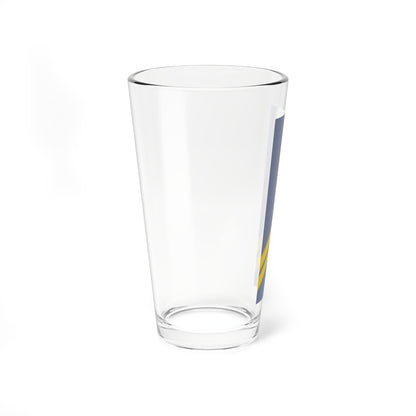 French Army sleeves OR 6 (Military Rank) Pint Glass 16oz