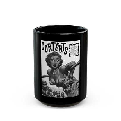 Contents, Ungawa magazine No. 2 - Black Coffee Mug-15oz-Go Mug Yourself