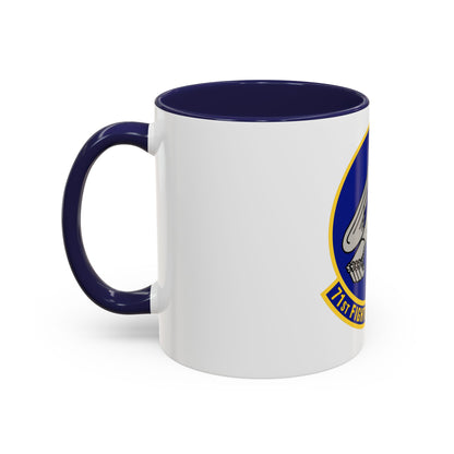 71 Fighter Training Squadron ACC (U.S. Air Force) Accent Coffee Mug