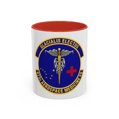 673d Aerospace Medicine Squadron (U.S. Air Force) Accent Coffee Mug