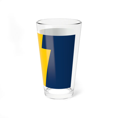 Keystone Flag reverse (United States) Pint Glass 16oz