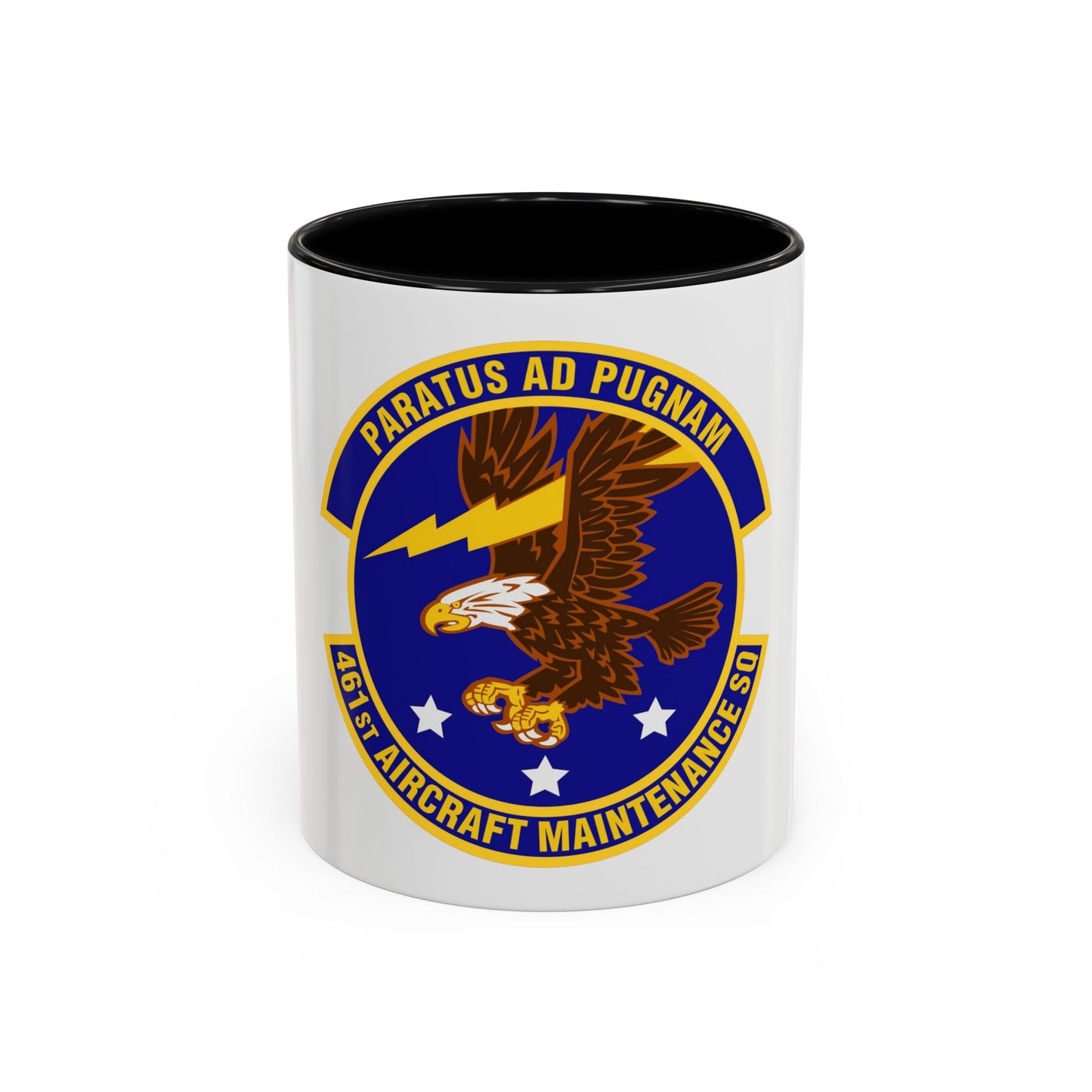 461st Aircraft Maintenance Squadron (U.S. Air Force) Accent Coffee Mug