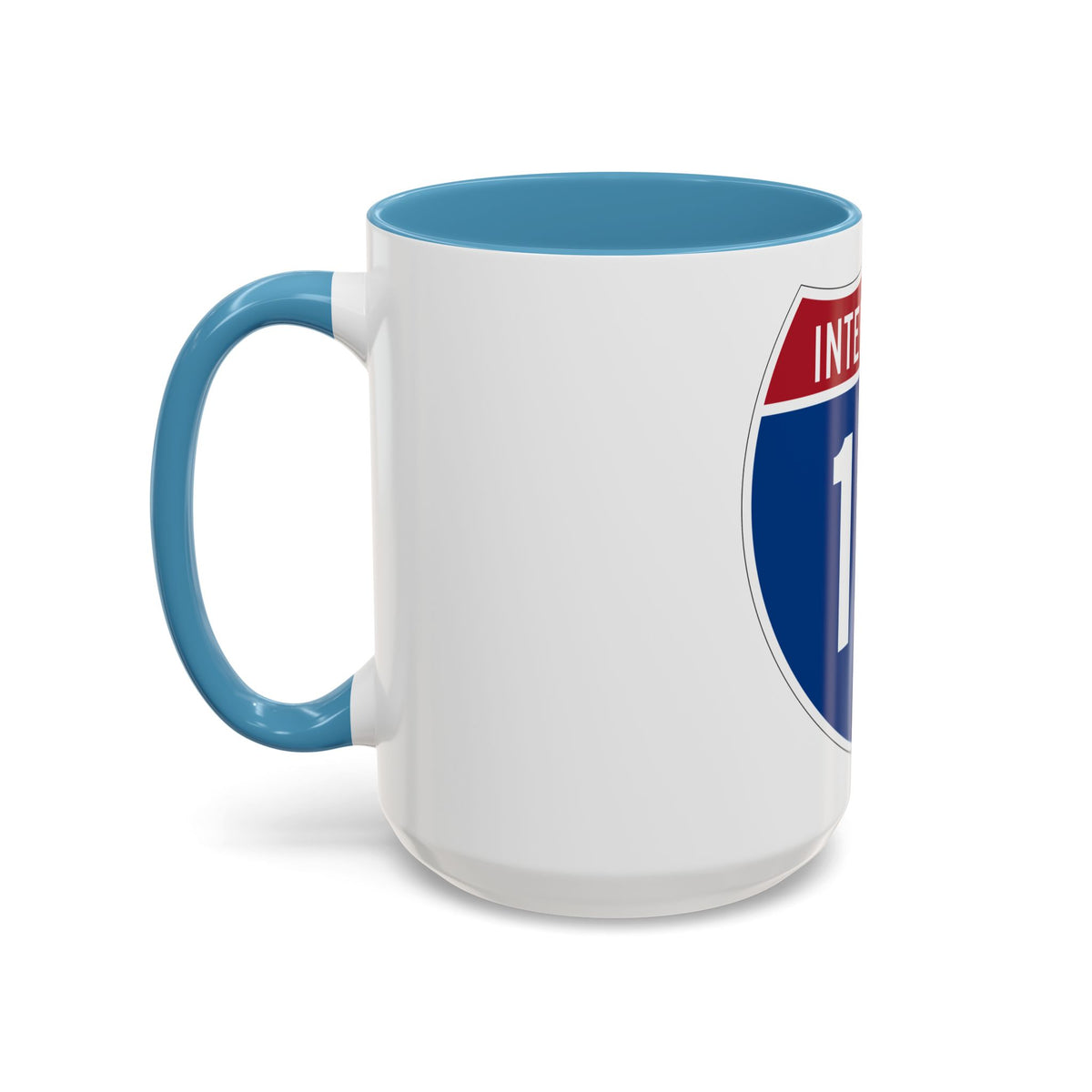Interstate 10 (U.S. Highways) Accent Coffee Mug