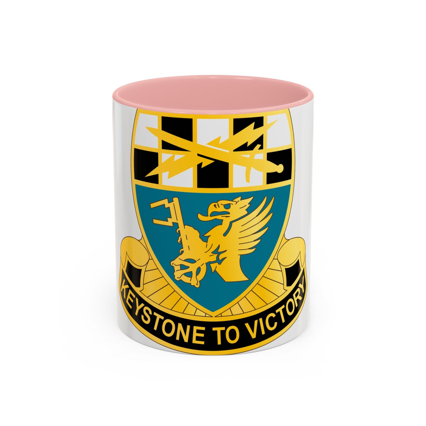 128 Military Intelligence Battalion (U.S. Army) Accent Coffee Mug