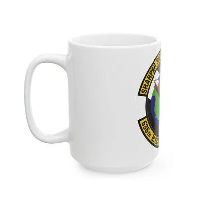 636th Electronic Systems Squadron (U.S. Air Force) White Coffee Mug-Go Mug Yourself