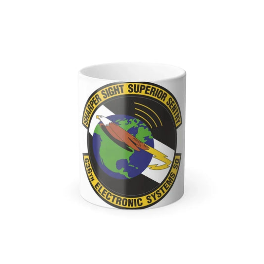 636th Electronic Systems Squadron (U.S. Air Force) Color Changing Coffee Mug 11oz - Go Mug Yourself