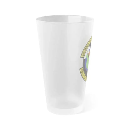 636th Electronic Systems Squadron (U.S. Air Force) Frosted Pint Glass 16oz - Go Mug Yourself