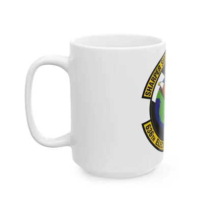 636th Electronic Systems Squadron (U.S. Air Force) White Coffee Mug - Go Mug Yourself