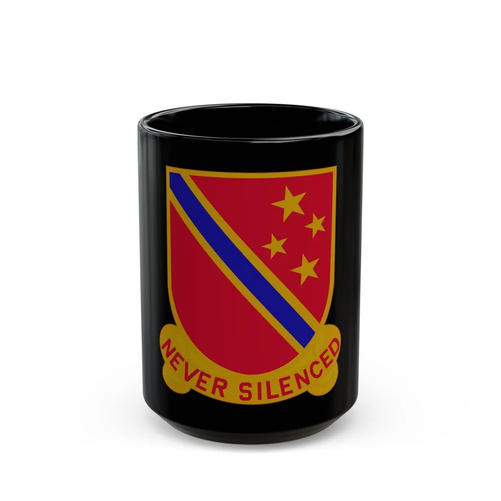 636th Field Artillery Battalion (U.S. Army) Black Coffee Mug-15oz-Go Mug Yourself