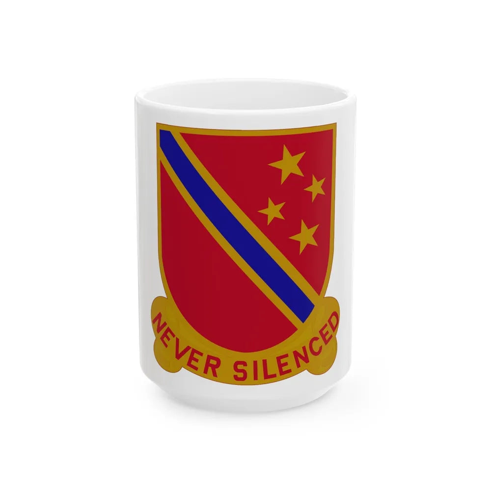 636th Field Artillery Battalion (U.S. Army) White Coffee Mug-15oz-Go Mug Yourself