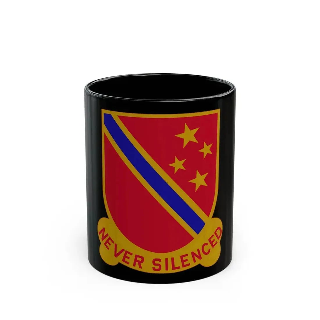 636th Field Artillery Battalion (U.S. Army) Black Coffee Mug 11oz - Go Mug Yourself