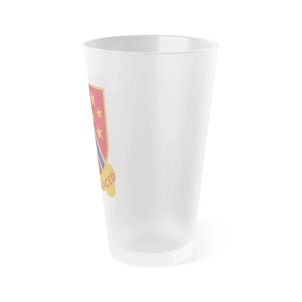 636th Field Artillery Battalion (U.S. Army) Frosted Pint Glass 16oz - Go Mug Yourself