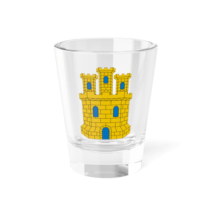 Castillo heráldico 02 (Spain) (Coat of Arms) Shot Glass 1.5oz