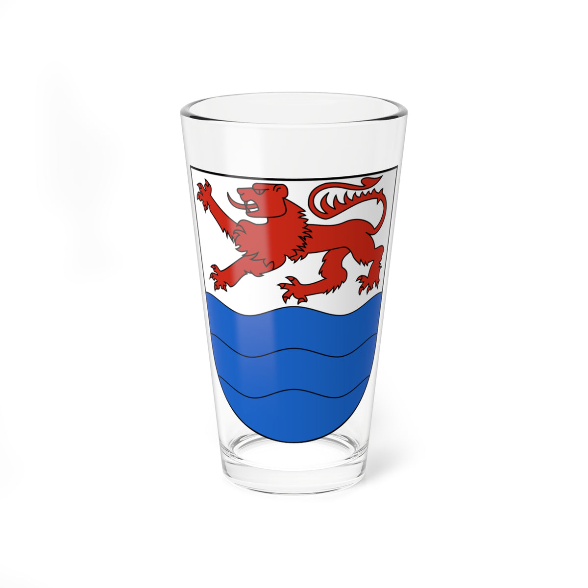 Mammern-blazon (Switzerland) (Coat of Arms) Pint Glass 16oz